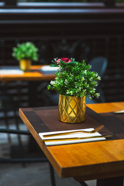 istock Restaurant terrace seat & table outdoor 1688647950