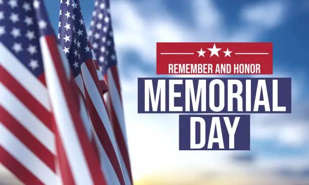 USA Flag And Memorial Day USA Flag And Memorial Day