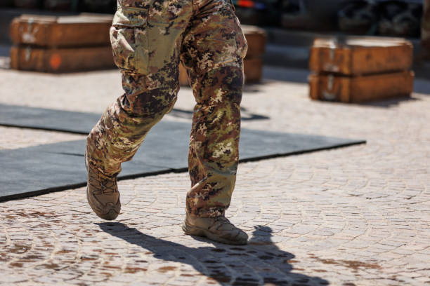 istock Military Boot Camp: Fitness Workout and Activities 1688683888