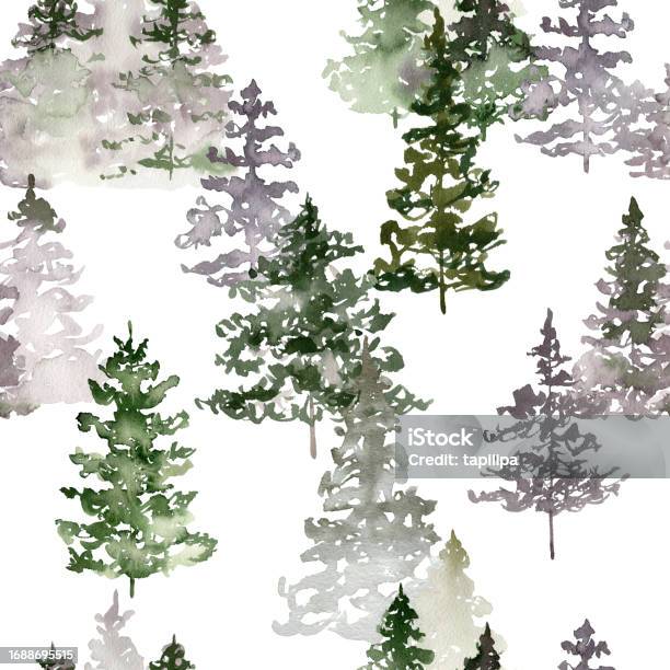 Forest Map Pattern Forest Seamless Pattern Stock Illustration - Download Image Now - Art ...