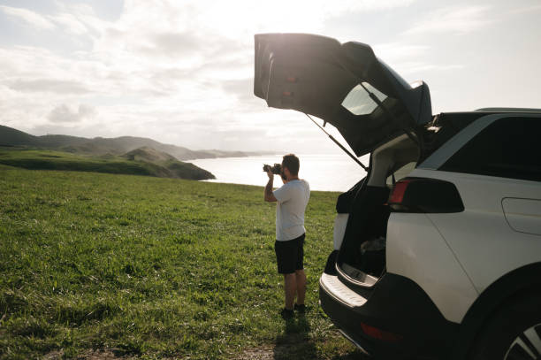 Photographer by the sea