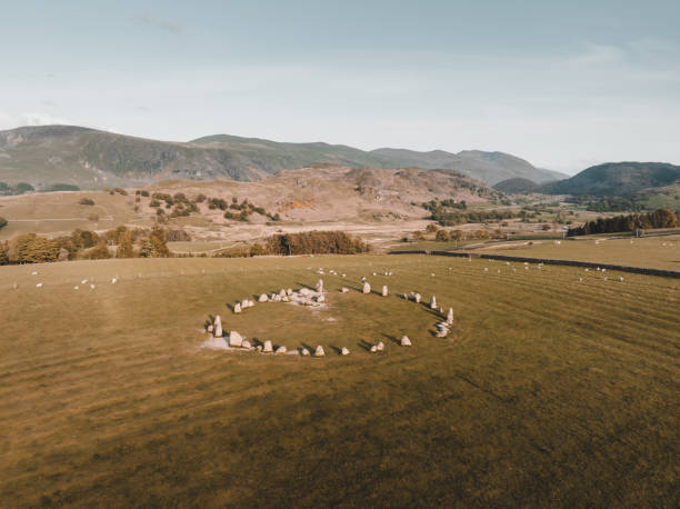 istock Sunset at the Castlerigg Stone Circle, Lake District, England, UK 1688868081