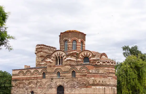 The Church of Christ Pantocrator is a medieval Eastern Orthodox church in the eastern Bulgarian town of Nesebar (medieval Mesembria), on the Black Sea coast of Burgas Province