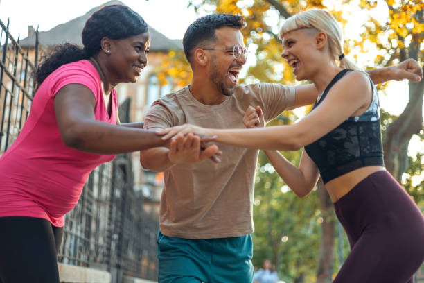 istock Fitness goals with diverse friends 1688878290