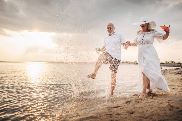 istock Happy senior couple 1688912070