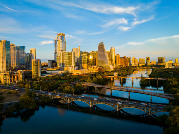 istock Golden Hour Cityscape 1688919823