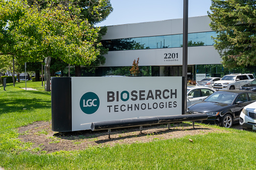 LGC, Biosearch Technologies in Petaluma, California, USA - June 12, 2023. Biosearch Technologies is a Biotechnology company.