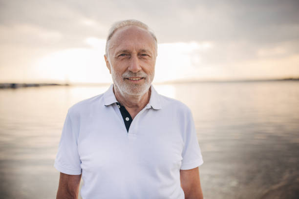 istock Old man by the sea 1688925438