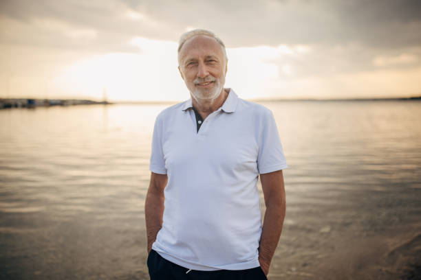 istock Old man by the sea 1688925970