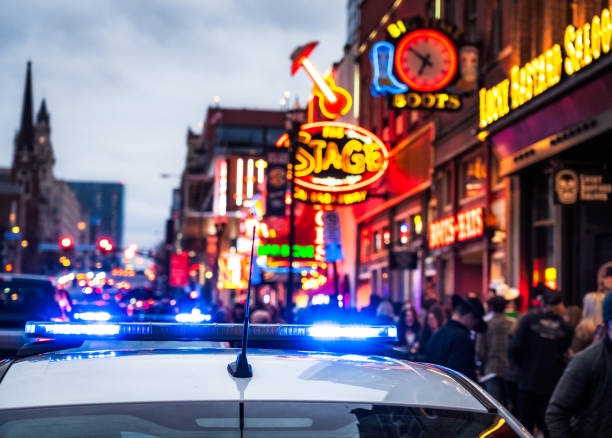 istock Police on Lower Broadway in Nashville 1688936006