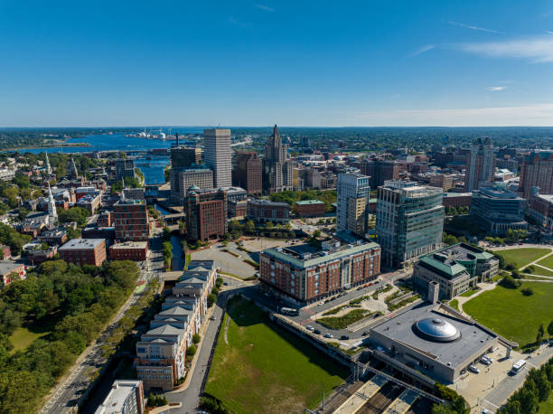 istock Downtown Providence Road Island Aerial View 1688937731