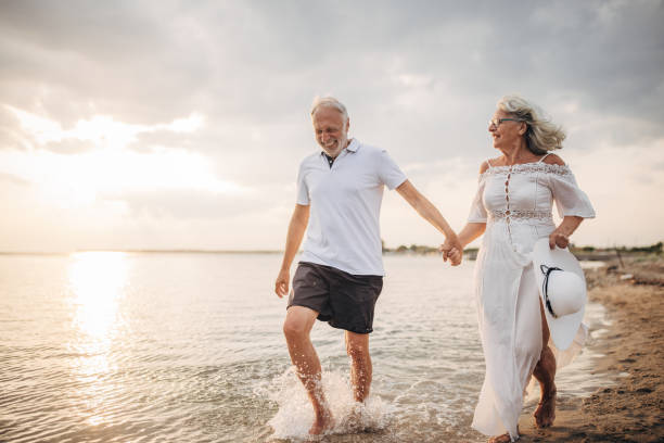 istock Happy couple on vacation 1688943916