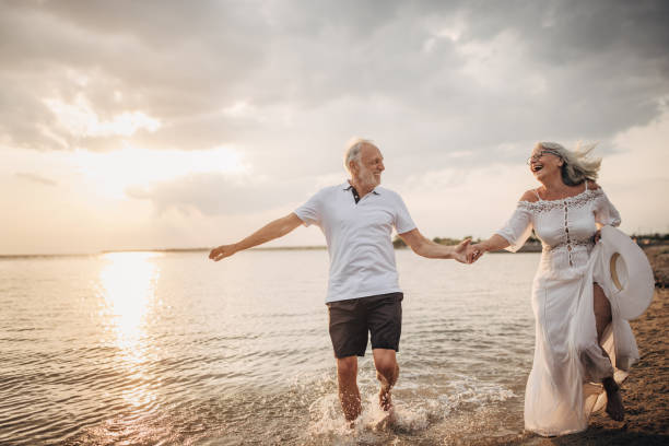 istock Happy couple on vacation 1688948307