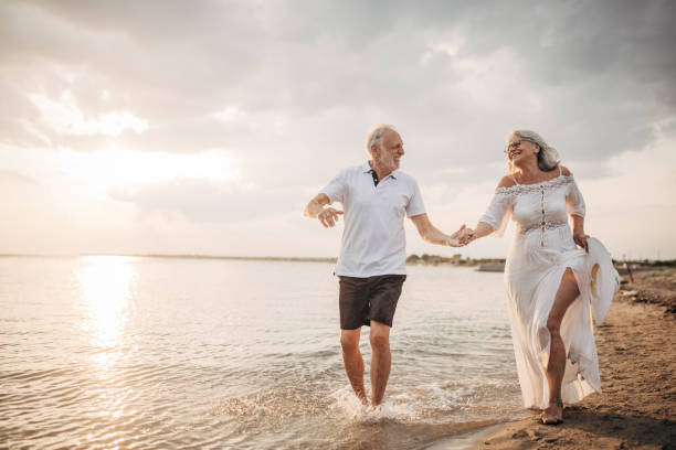 istock Happy couple on vacation 1688948340