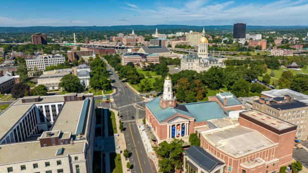 istock Government buildings in Hartford Connecticut 1688954555