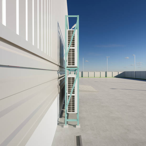 istock 3d rendering of condenser unit for hvac system. 1689016060