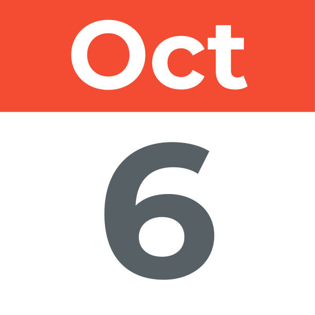 06 October 220+ October Number 6 Calendar Day Stock Photos, Pictures & Royalty ...