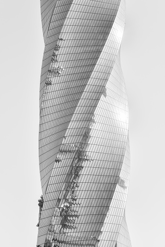 Futuristic Spiral Skyscraper in Manama, Bahrain