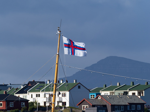 TÃ³rshavn, on Streymoy Island, the capital city of the Faroe Islands, a self-governing archipelago, part of the Kingdom of Denmark