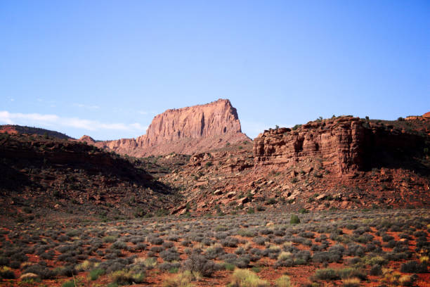istock Glen Canyon Utah Landscape with Blue Sky Copy Space 1689205881