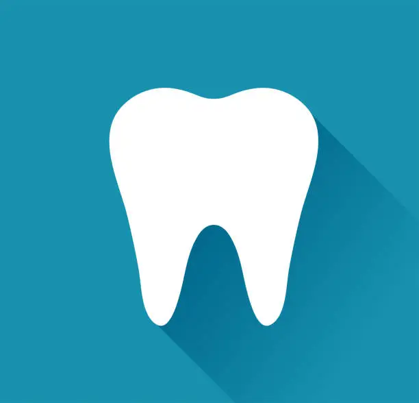 Vector illustration of Tooth icon. Vector