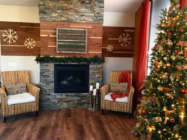 istock Christmas Living Room with Tree #2 1689396394