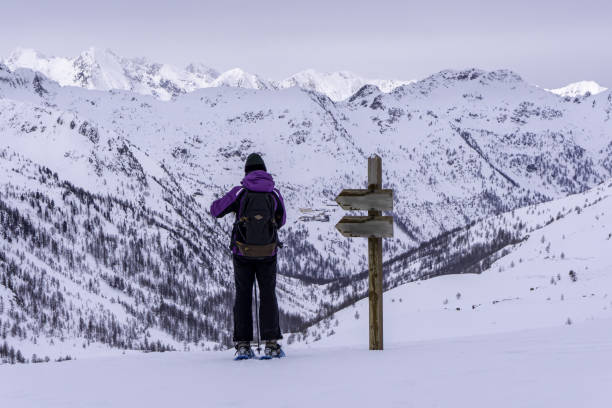 istock A woman stops to look at the mountains 1689465030