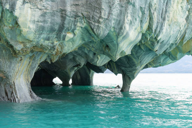 istock Marble Caves (Marble Cathedral), Puerto Rio Tranquilo, Aysen, Chile. 1689504182