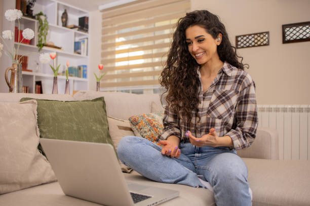 istock Young entrepreneur is working from home 1689648637