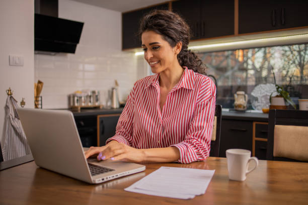 istock Young entrepreneur is working from home 1689648670