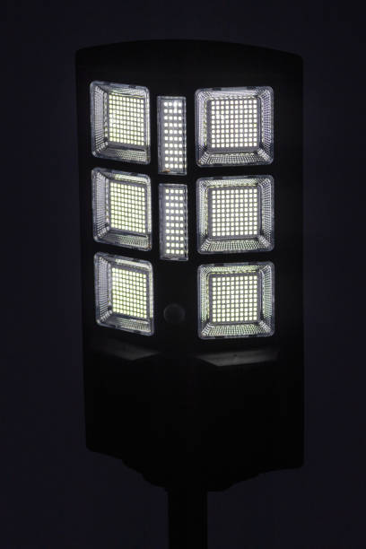 istock LED solar street light in the dark 1689750947