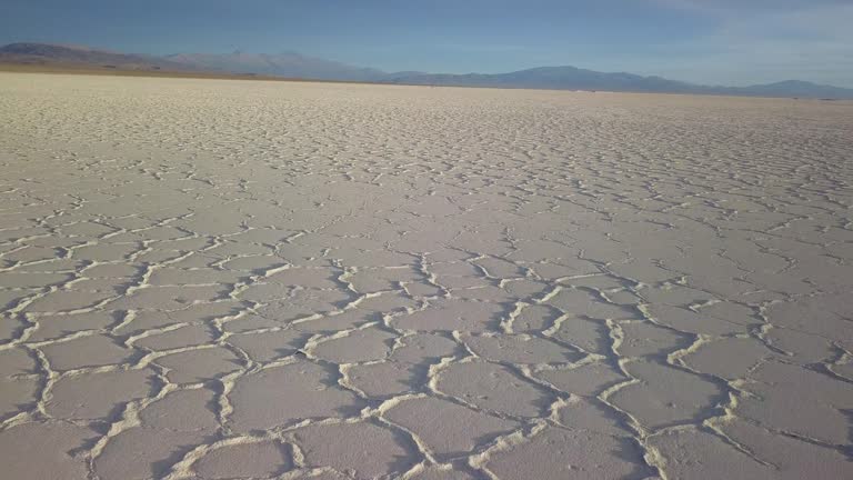 Famous salt flats in northwestern Argentina