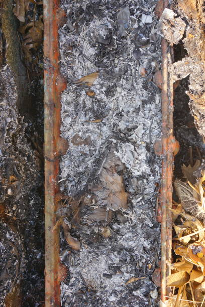 istock Ash and charcoal left over from burning dry leaves 1689828877