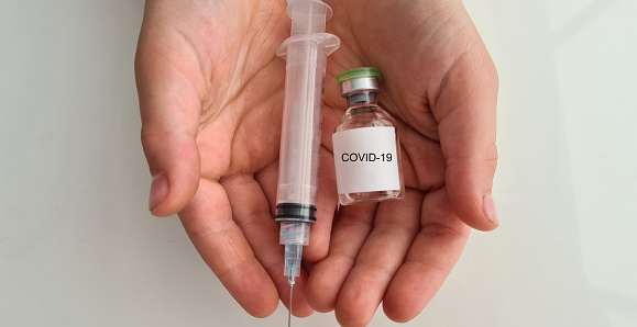 Injectable medicine for treatment or vaccine to prevent corona virus or Covid 19. Vaccination of coronovirus infection and pandemic