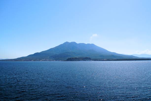 istock Sakurajima View from The Sea 1689991771