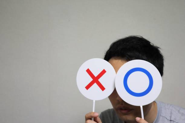 istock A person holding a circle and cross stick 1690029863