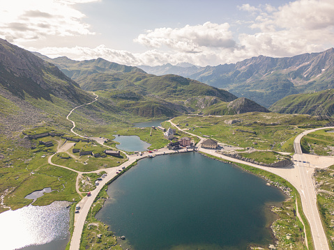 Renewable energy on a Swiss mountain pass