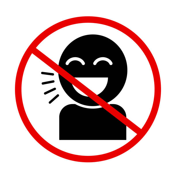 illustrations, cliparts, dessins animés et icônes de conversation interdite. ne parlez pas. vecteur. - do not disturb sign audio
