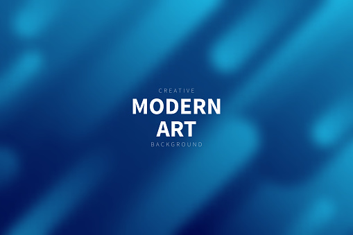 Modern and trendy abstract background with blurred geometric shapes and beautiful color gradient. This illustration can be used for your design, with space for your text (colors used: Blue, Black). Vector Illustration (EPS file, well layered and grouped), wide format (3:2). Easy to edit, manipulate, resize or colorize. Vector and Jpeg file of different sizes.