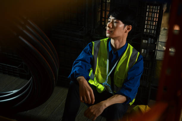 Free Stock Photo of Tried worker in the factory | Download Free Images ...