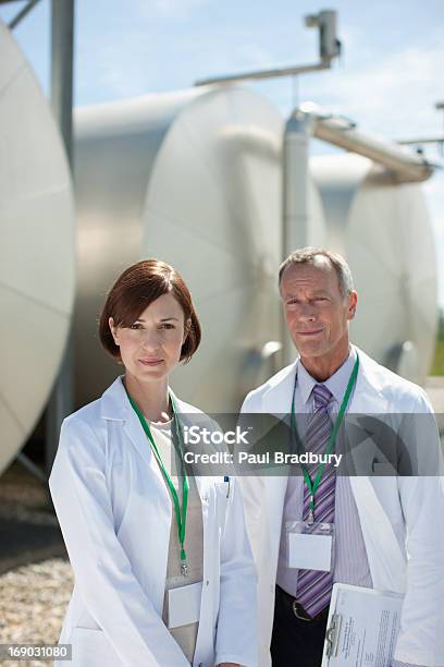 Scientists Outside Stock Photo - Download Image Now - 20-24 Years, 30-39 Years, 35-39 Years