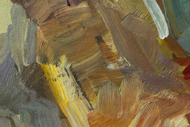 istock Abstract background autumn painting 1690333145