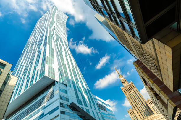 Warsaw business district