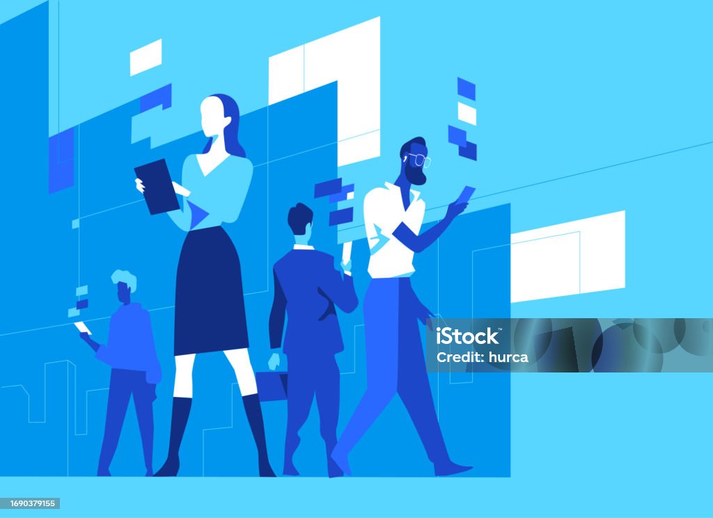 People Using Image Example People Using User Interfaces Stock Illustration - Download Image Now ...