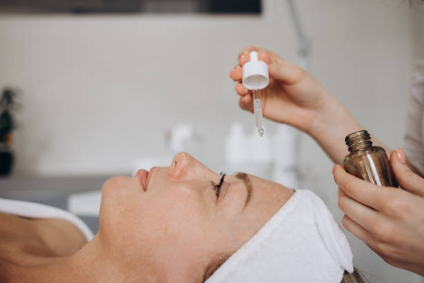 istock facial rejuvenation treatment with cream at the spa 1690380271