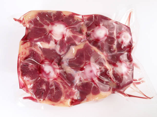 istock Raw Oxtail Pieces in a Vacuum Bag - Isolated 1690511157