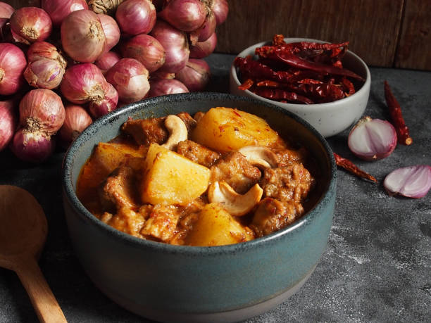 istock Beef massaman curry, authentic Thai and Indian food. 1690533341