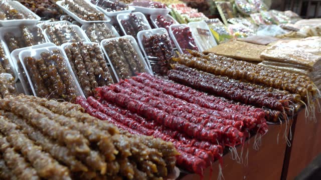 Spices At The Grand Bazaar In Malatya stock video
Food, apricot, walnut, 4K Resolution, Alley, Bazaar Market