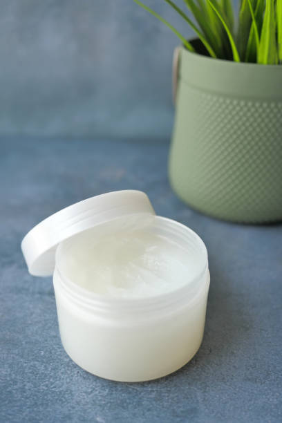 istock Close up of petroleum jelly in a container 1690581978