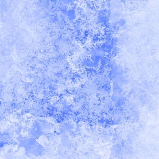 istock Winter frosty background. Frost pattern blue and white digital paper. 1690718091